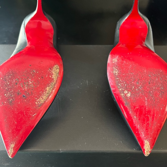 Christian Louboutin Black Stiletto Heels - Picture 4 of 4